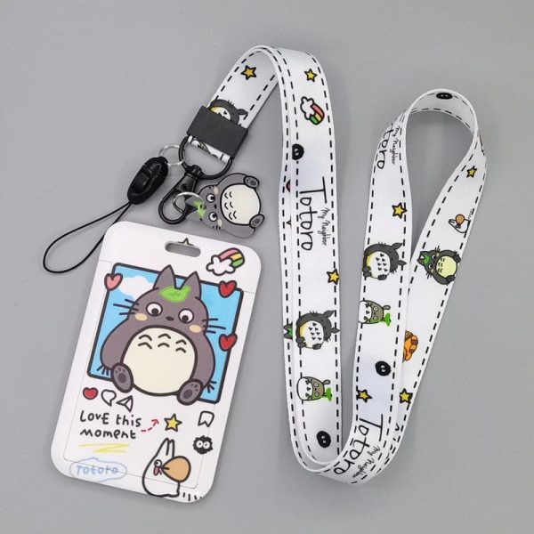 Totoro Bag - My Neighbor Totoro Cute Lanyard For Keychain ID Card Holder-Accessories, My Neighbor Totoro, Other, Totoro Bag