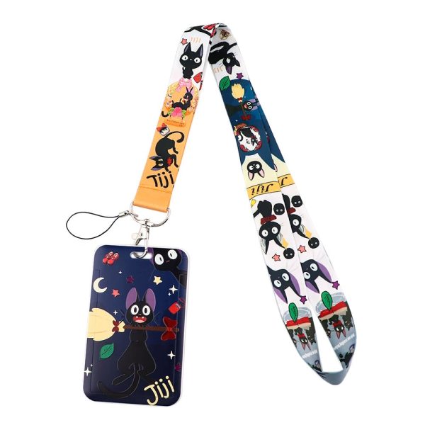 Kiki's Delivery Service Finger Figures Temu - Kiki’s Delivery Service Lanyard For Keychain ID Card Holder-Accessories, Kiki's Delivery Service, Kiki's Delivery Service Finger Figures Temu, Other