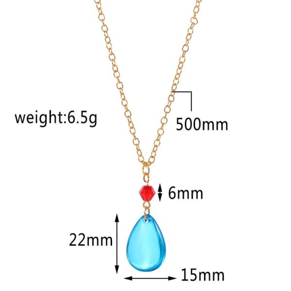 Howl's Moving Castle Showtimes - Howl’s Moving Castle Jewelry Set – Howl’s Earrings and Necklace-Accessories, Cosplay, Howl's Moving Castle, Howl's Moving Castle Showtimes, Other