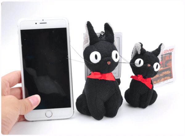 Kiki's Delivery Service - Kiki’s Delivery Service Jiji Plush 10-15cm-Kiki's Delivery Service, Plushies