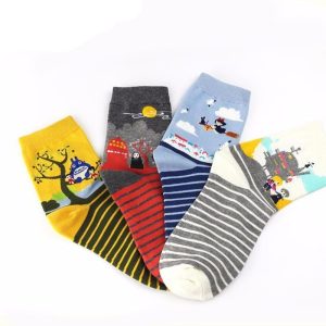 Totoro Bed - Studio Ghibli Socks 4pairs/set-Other, Totoro Bed