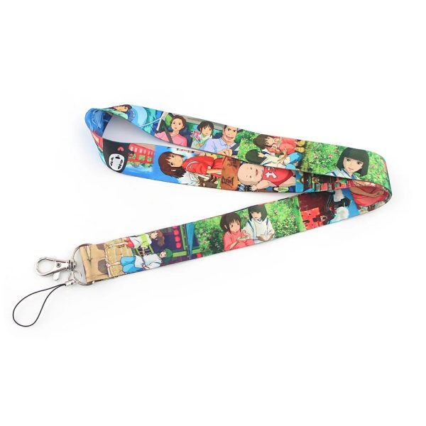 Spirit Away - Spirited Away Lanyard For Keychain ID Card Holder Horizontal and Vertical-Accessories, Other, Spirit Away, Spirited Away