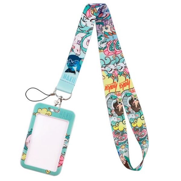 Spirited Away Chibi Art Lanyard For Keychain ID Card Holder-Accessories, Other, Spirited Away