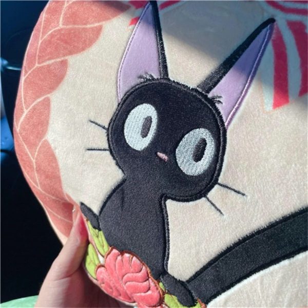 Kiki Kiki's Delivery Service - Kiki’s Delivery Service Jiji Embroidered Soft Cushion 35cm-House Decor, Kiki Kiki's Delivery Service, Kiki's Delivery Service, Other, Plushies