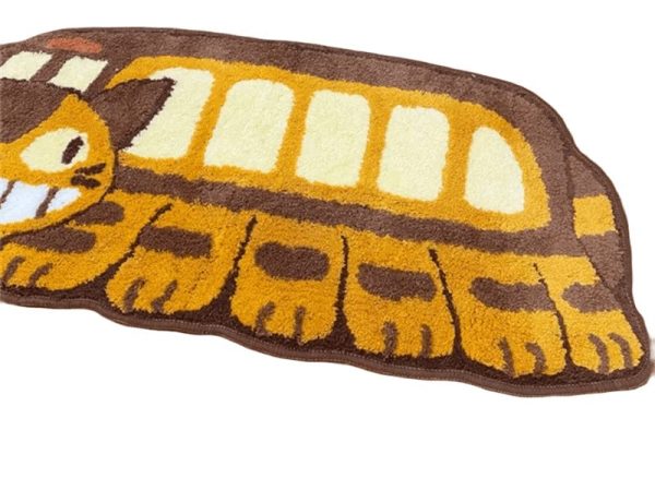 Blue Totoro - My Neighbor Totoro Catbus High-quality Soft Shaggy Rug-Blue Totoro, catbus, House Decor, My Neighbor Totoro, Other