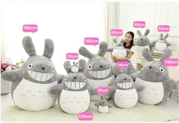 Characters From My Neighbor Totoro - My Neighbor Totoro Big Size Plush Toy 25-100cm-Characters From My Neighbor Totoro, My Neighbor Totoro, Other, Plushies