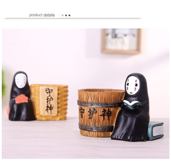 Boh Spirited Away - Spirited Away – No Face Man Pen Holder Ornaments-Accessories, Boh Spirited Away, House Decor, no face, Other, Spirited Away, Toy Figure