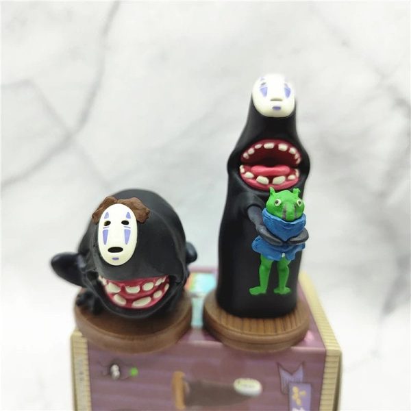 Spirited Away In Theaters - Spirited Away No Face Man Action Figure 6Pcs/set-House Decor, no face, Other, Spirited Away, Spirited Away In Theaters, Toy Figure