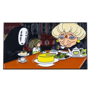 No Face Spirited Away - Spirited Away – Tea Time Badge Pin-Accessories, No Face Spirited Away, Other, Spirited Away