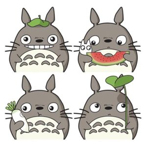 Studio Ghibli My Neighbor Totoro - Cute Totoro Vinyl Waterproof Car Stickers-Accessories, House Decor, My Neighbor Totoro, Other, Studio Ghibli My Neighbor Totoro