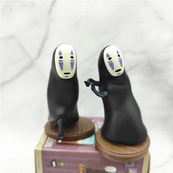 Spirited Away In Theaters - Spirited Away No Face Man Action Figure 6Pcs/set-House Decor, no face, Other, Spirited Away, Spirited Away In Theaters, Toy Figure