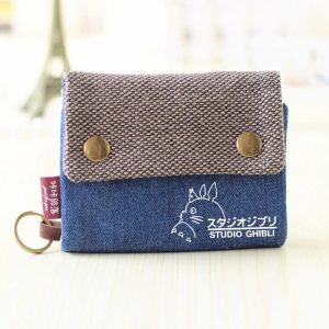 Totoro Dust Sprites - My Neighbor Totoro Casual Canvas Wallet-Accessories, My Neighbor Totoro, Other, Totoro Dust Sprites, Wallet