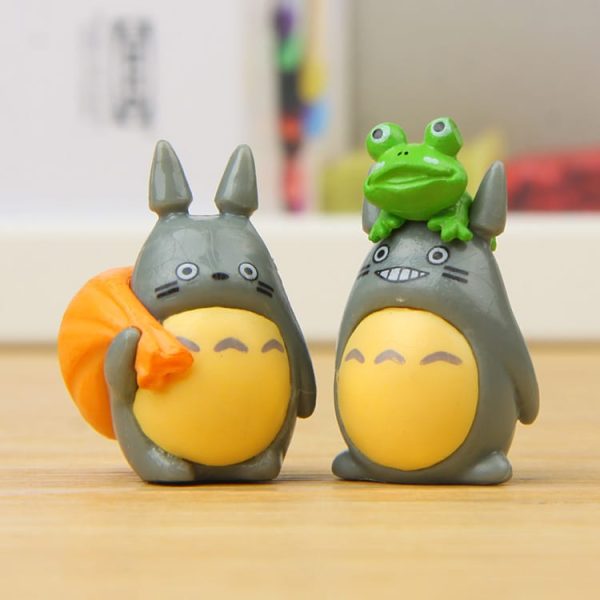 Totoro Plush Toy - My Neighbor Totoro Figurines Garden Miniature Decor 8pcs/set-Figure, House Decor, My Neighbor Totoro, Other, Totoro Plush Toy, Toy Figure