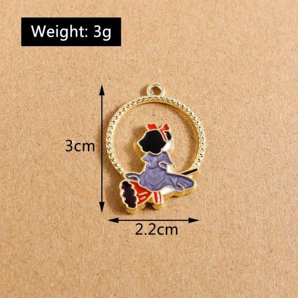 Tombo Kiki's Delivery Service - Kiki’s Delivery Service Charms For DIY Jewelry Set 10 pcs-Accessories, Kiki's Delivery Service, Other, Tombo Kiki's Delivery Service