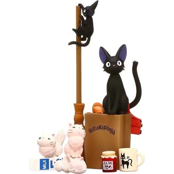 Kiki's Delivery Service Movie - Kiki’s Delivery Service Jiji Figure-Kiki's Delivery Service, Kiki's Delivery Service Movie, Other, Toy Figure