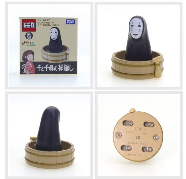 No Face Spirited Away - Studio Ghibli Takara Tomy Dream Tomica Mini Toy Collection-House Decor, Howl's Moving Castle, Kiki's Delivery Service, Laputa: Castle in the Sky, My Neighbor Totoro, No Face Spirited Away, Other, Spirited Away, Totoro Anime, Toy Figure