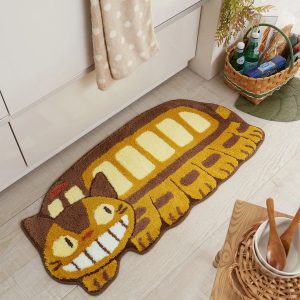 Blue Totoro - My Neighbor Totoro Catbus High-quality Soft Shaggy Rug-Blue Totoro, catbus, House Decor, My Neighbor Totoro, Other