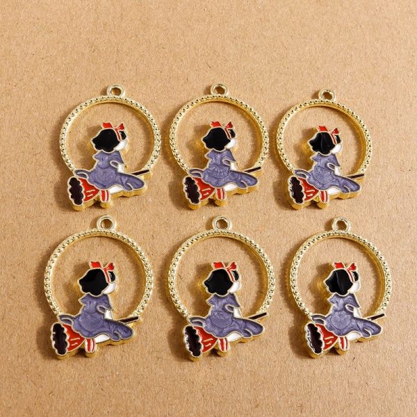 Tombo Kiki's Delivery Service - Kiki’s Delivery Service Charms For DIY Jewelry Set 10 pcs-Accessories, Kiki's Delivery Service, Other, Tombo Kiki's Delivery Service