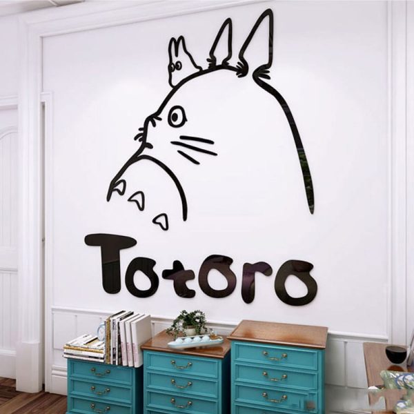 Totoro Characters - My Neighbor Totoro Acrylic 3D Wall Decor Stickers-House Decor, My Neighbor Totoro, Other, Totoro Characters