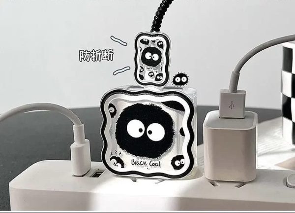 My Neighbor Totoro Poster - Sootsprites Charger Protective Case for 18W/20W iPhone Charger-Accessories, My Neighbor Totoro, My Neighbor Totoro Poster, Other, Spirited Away