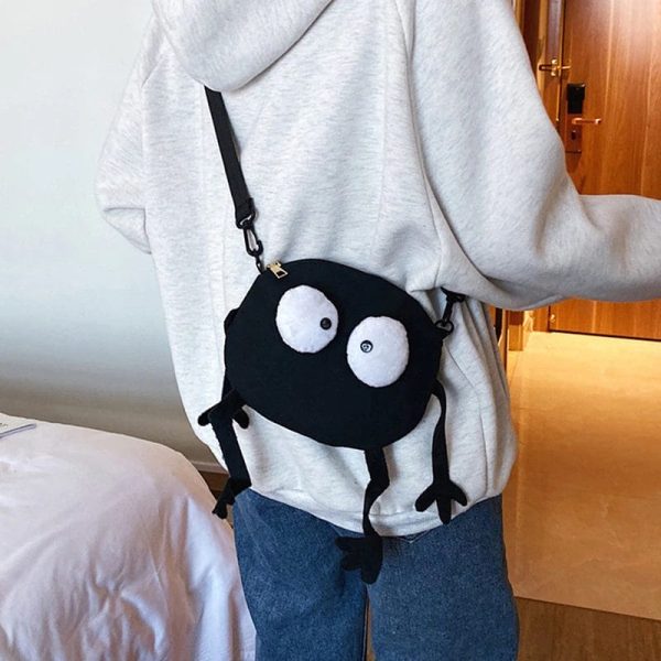 Spirited Away Characters - Fairydust Canvas Messenger Crossbody Handbag-Accessories, My Neighbor Totoro, Other, Spirited Away, Spirited Away Characters, Totoro Tattoo