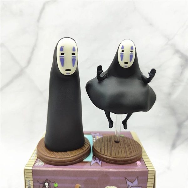 Spirited Away In Theaters - Spirited Away No Face Man Action Figure 6Pcs/set-House Decor, no face, Other, Spirited Away, Spirited Away In Theaters, Toy Figure