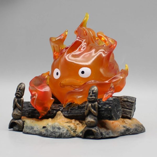 Howl's Moving Castle Book - Calcifer PVC Action Figure Decorative Lamp 12cm-calcifer, House Decor, Howl's Moving Castle, Howl's Moving Castle Book, Other