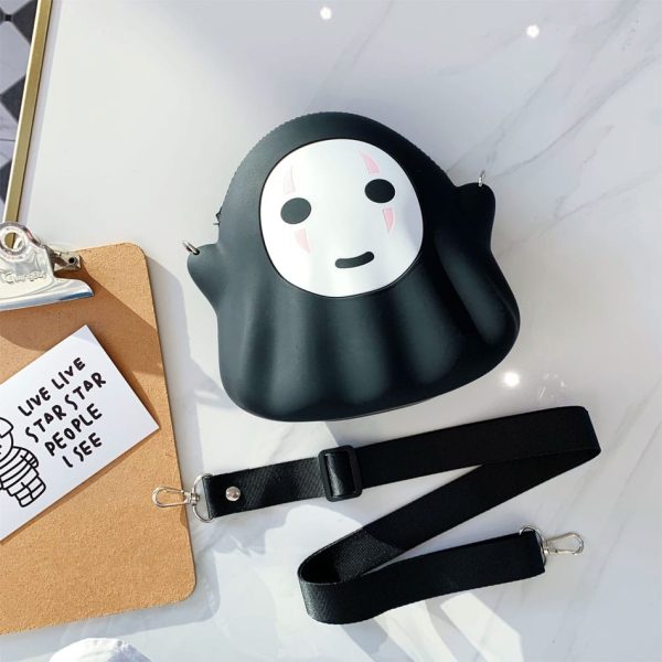 Spirited Away - Spirited Away No Face Mini Shoulder Bag-Bags, kaonashi, no face, Spirited Away