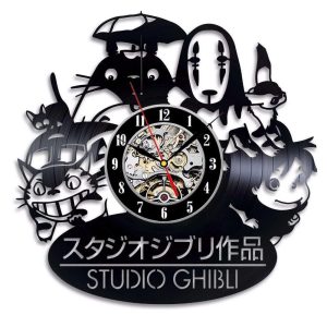 My Totoro - Studio Ghibli Classic Wall Clock-Clock, House Decor, My Totoro