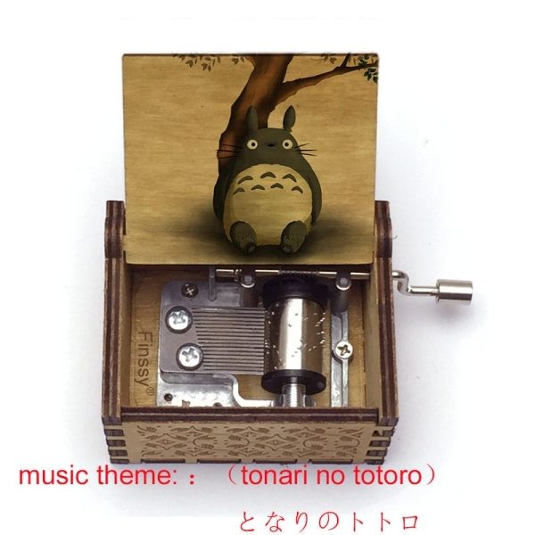 Satsuki My Neighbor Totoro - My Neighbor Totoro Tonari no Totoro Wooden Music Box-Music Box, My Neighbor Totoro, Other, Satsuki My Neighbor Totoro, Toy Figure