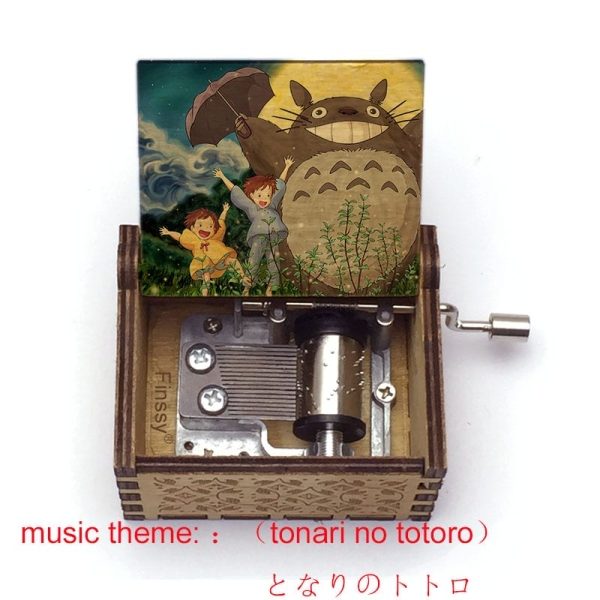 Satsuki My Neighbor Totoro - My Neighbor Totoro Tonari no Totoro Wooden Music Box-Music Box, My Neighbor Totoro, Other, Satsuki My Neighbor Totoro, Toy Figure