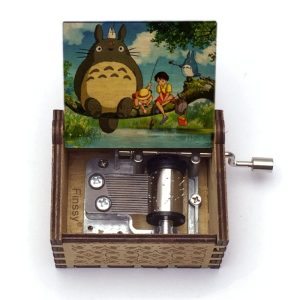 Satsuki My Neighbor Totoro - My Neighbor Totoro Tonari no Totoro Wooden Music Box-Music Box, My Neighbor Totoro, Other, Satsuki My Neighbor Totoro, Toy Figure