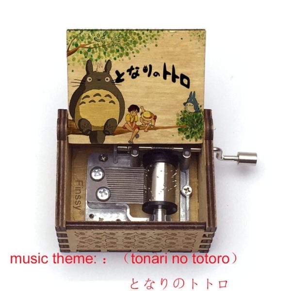 Satsuki My Neighbor Totoro - My Neighbor Totoro Tonari no Totoro Wooden Music Box-Music Box, My Neighbor Totoro, Other, Satsuki My Neighbor Totoro, Toy Figure