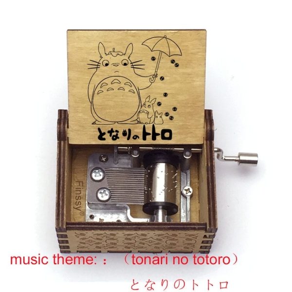 Satsuki My Neighbor Totoro - My Neighbor Totoro Tonari no Totoro Wooden Music Box-Music Box, My Neighbor Totoro, Other, Satsuki My Neighbor Totoro, Toy Figure