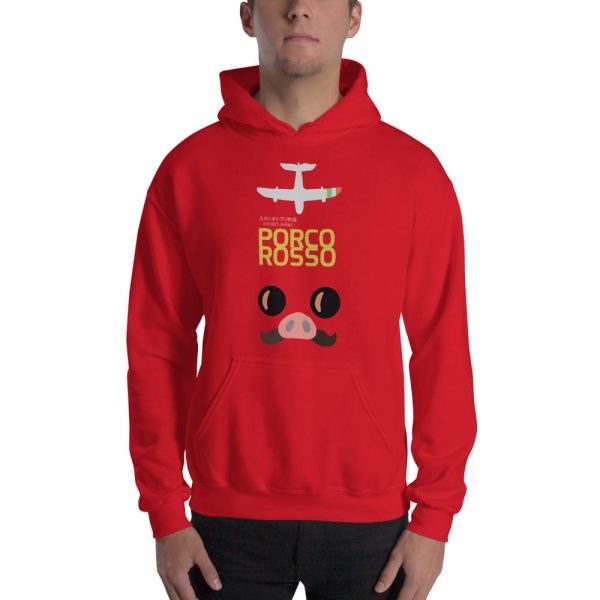 Porco Rosso Hoodie Unisex-Apparel, Hoodie, porco rosso