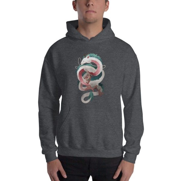 No Face Spirited Away - Spirited Away – Haku Dragon Hoodie Unisex-Apparel, Hoodie, No Face Spirited Away, Spirited Away