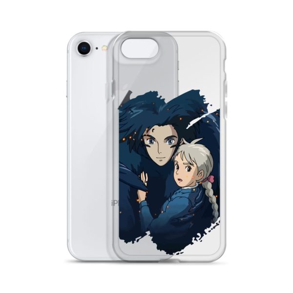 Howl's Moving Castle Poster - Howl and Sophie iPhone Case-Accessories, Howl's Moving Castle, Howl's Moving Castle Poster, Phone Case