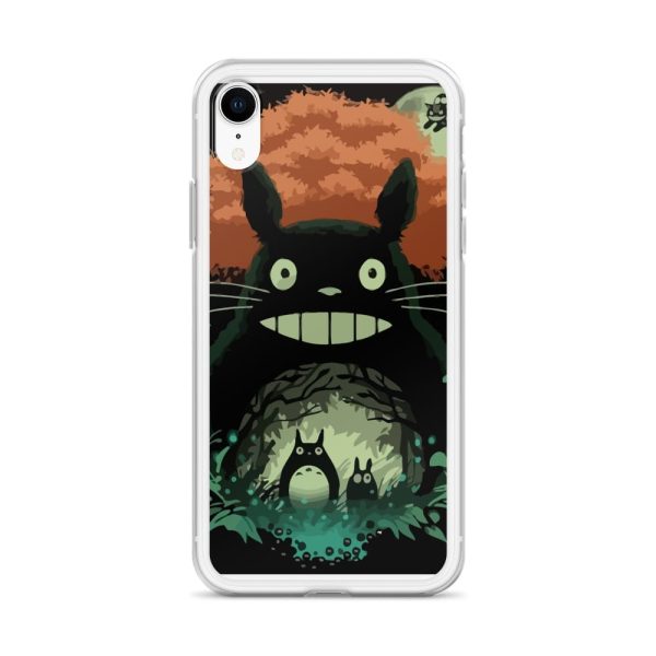 Totoro Stuffed Animal - My Neighbor Totoro – The Magic Forest iPhone Case-Accessories, Phone Case, Totoro Stuffed Animal
