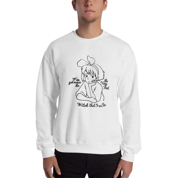 Kiki's Delivery Service Finger Figures Temu - Kiki’s Delivery Service – Kiki the Best Witch Sweatshirt Unisex-Apparel, Kiki's Delivery Service, Kiki's Delivery Service Finger Figures Temu, Sweatshirt