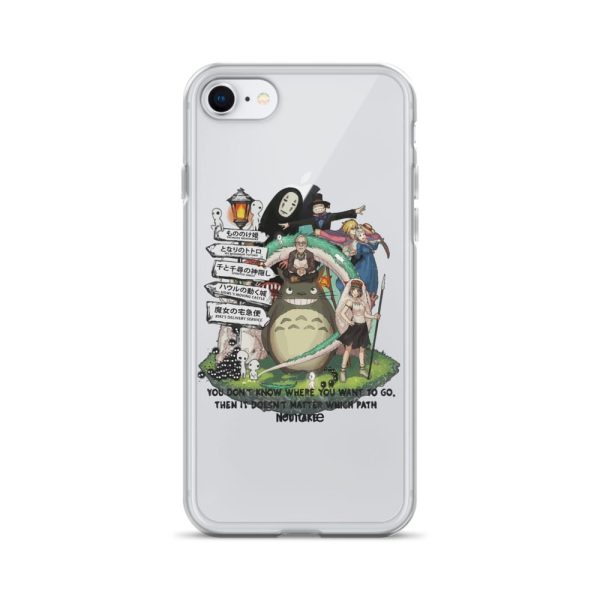 Studio Ghibli Hayao Miyazaki With His Arts iPhone Case-Accessories, Howl's Moving Castle, Phone Case, Spirited Away