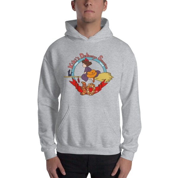 Kiki's Delivery Service Ursula - Kiki’s Delivery Service 30th Anniversary Hoodie-Apparel, Hoodie, Kiki's Delivery Service, Kiki's Delivery Service Ursula