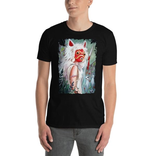 Characters In Princess Mononoke - Princess Mononoke – Forest Guardian T Shirt Unisex-Apparel, Characters In Princess Mononoke, princess mononoke, Tshirt