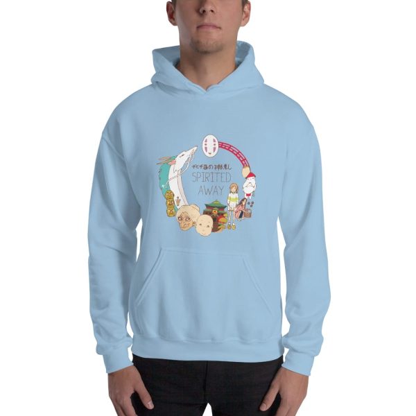 Spirited Away Free - Spirited Away Compilation Characters Hoodie Unisex-Hoodie, Spirited Away, Spirited Away Free