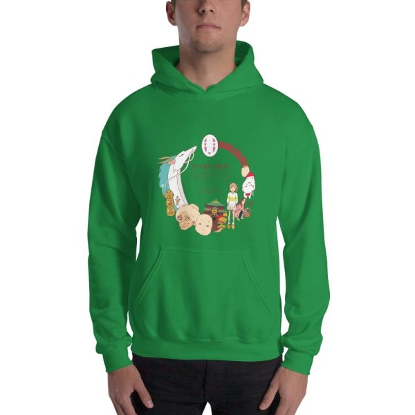 Spirited Away Free - Spirited Away Compilation Characters Hoodie Unisex-Hoodie, Spirited Away, Spirited Away Free