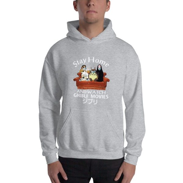 What Is Totoro In Japanese - Stay Home and Watch Ghibli Movie Hoodie Unisex-Apparel, Hoodie, kaonashi, no face, Spirited Away, What Is Totoro In Japanese