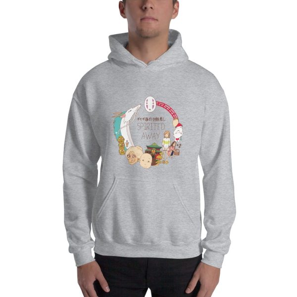 Spirited Away Free - Spirited Away Compilation Characters Hoodie Unisex-Hoodie, Spirited Away, Spirited Away Free