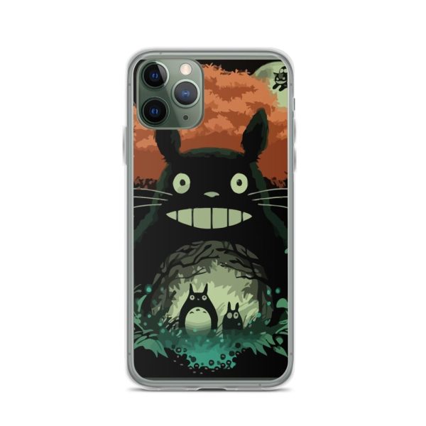 Totoro Stuffed Animal - My Neighbor Totoro – The Magic Forest iPhone Case-Accessories, Phone Case, Totoro Stuffed Animal