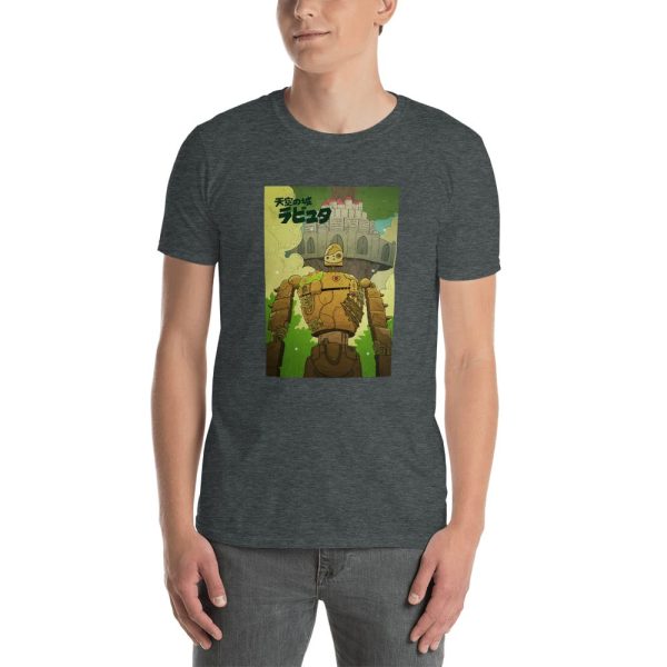 Laputa Castle In The Sky Movie - Laputa Castle in the Sky Robot Warrior T Shirt-Apparel, Ghibli, Laputa Castle In The Sky Movie