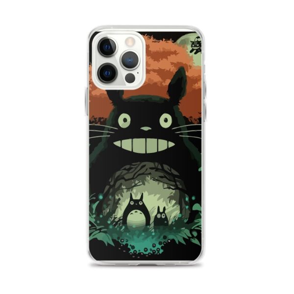 Totoro Stuffed Animal - My Neighbor Totoro – The Magic Forest iPhone Case-Accessories, Phone Case, Totoro Stuffed Animal