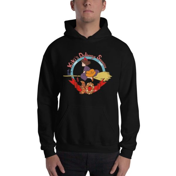 Kiki's Delivery Service Ursula - Kiki’s Delivery Service 30th Anniversary Hoodie-Apparel, Hoodie, Kiki's Delivery Service, Kiki's Delivery Service Ursula